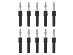 10 Conectores Banana J.20025 De 4 Mm Macho A 2 Mm Hembra Para Multímetro, Adaptador De Latón Pa