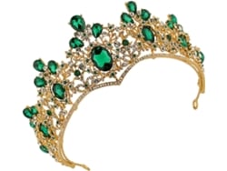 Corona para el cabello de novia, elegante accesorio para fotos de boda.