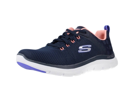 Zapatos de Mujer SKECHERS Flex Appeal Elegant Tecido Azul (35)