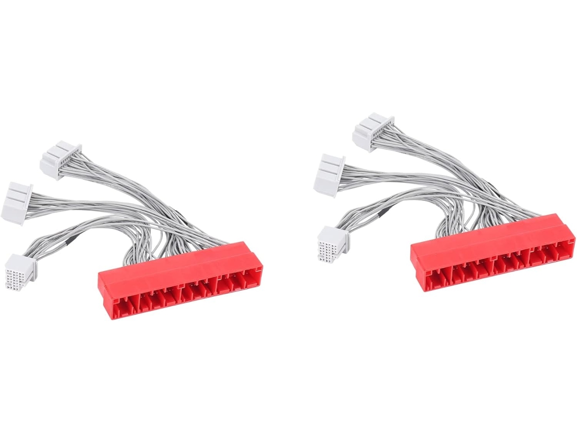 2 Adaptadores De Arnés Puente Obd2b A Ecu Para Conversión Obd2a