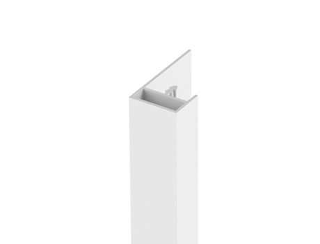 Perfil Vertical Ateneo 2,75M Acabados Disponibles Mocca Y Blanco Mate Acabado Blanco Mate TRENTADUE