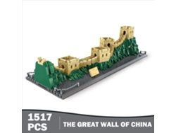 (1517 Piezas) Sitios Patrimonio De La Humanidad - Gran Muralla - Bloques De Construcción Modelo - Juguete Para Armar, Regalo Para Niños
