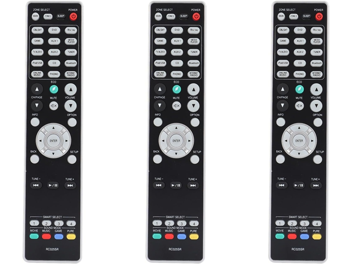 Mandos a distancia de repuesto RC025SR, compatibles con el receptor AV Entourer. SFUSHOS