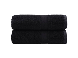 Toallas Solund 2 Unidades Negro 30x30 Cm 600 Gsm Wsd124115