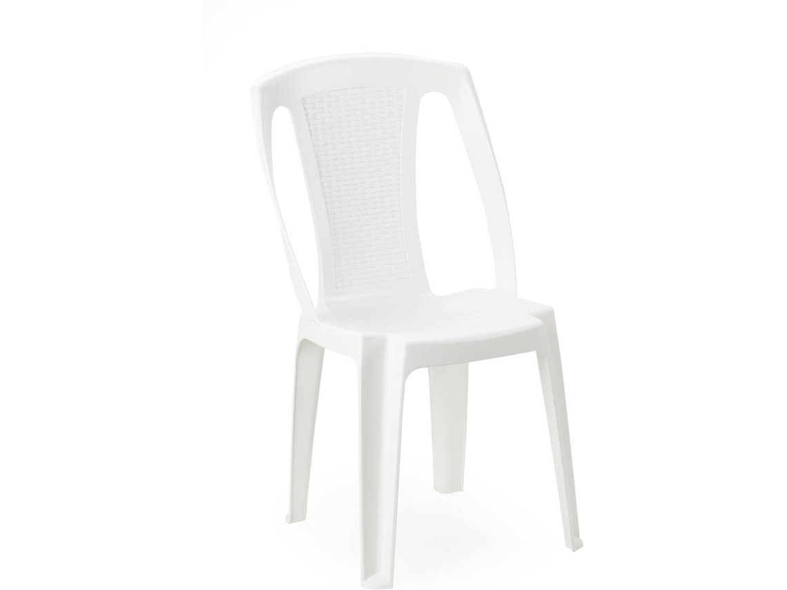 Silla Apilable IPAE-PROGARDEN Procida (48 x 52,5 x 81 cm - Blanco)