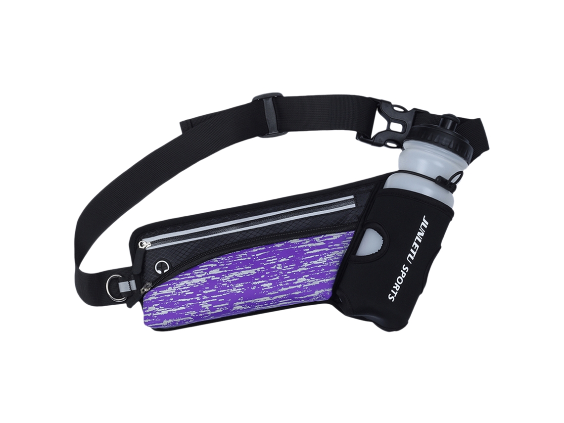 Urbannova-riñonera Reflectante Para Correr, Deportes Al Aire Libre, Hidratación, Con Portabotellas Para Hombres Y Mujeres