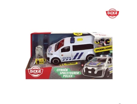 Coche de Policía Portugués Citroën Spacetourer 1:32 con Radar DICKIE TOYS