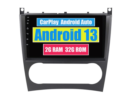 Autoradio Multimedia ROVERONE para Mercedes Benz C Class W203 W209 C180 C200 CL203 C209 A209 2004 - 2011 CarPlay Android Coche Radio Bluetooth Nave...