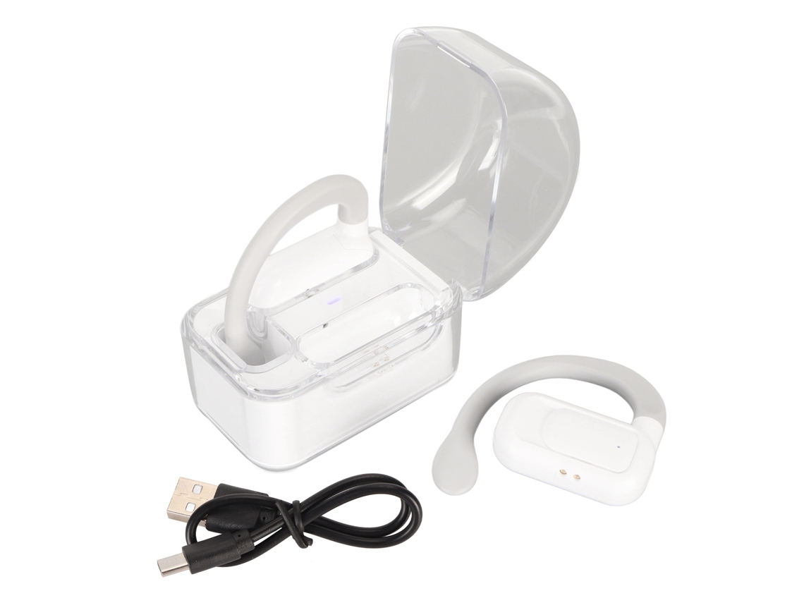 Auriculares Con Traductor, 144 Idiomas, 70 Acentos, 0,2 S, Bluetooth 5.3 Con Aplicación, Blanco.