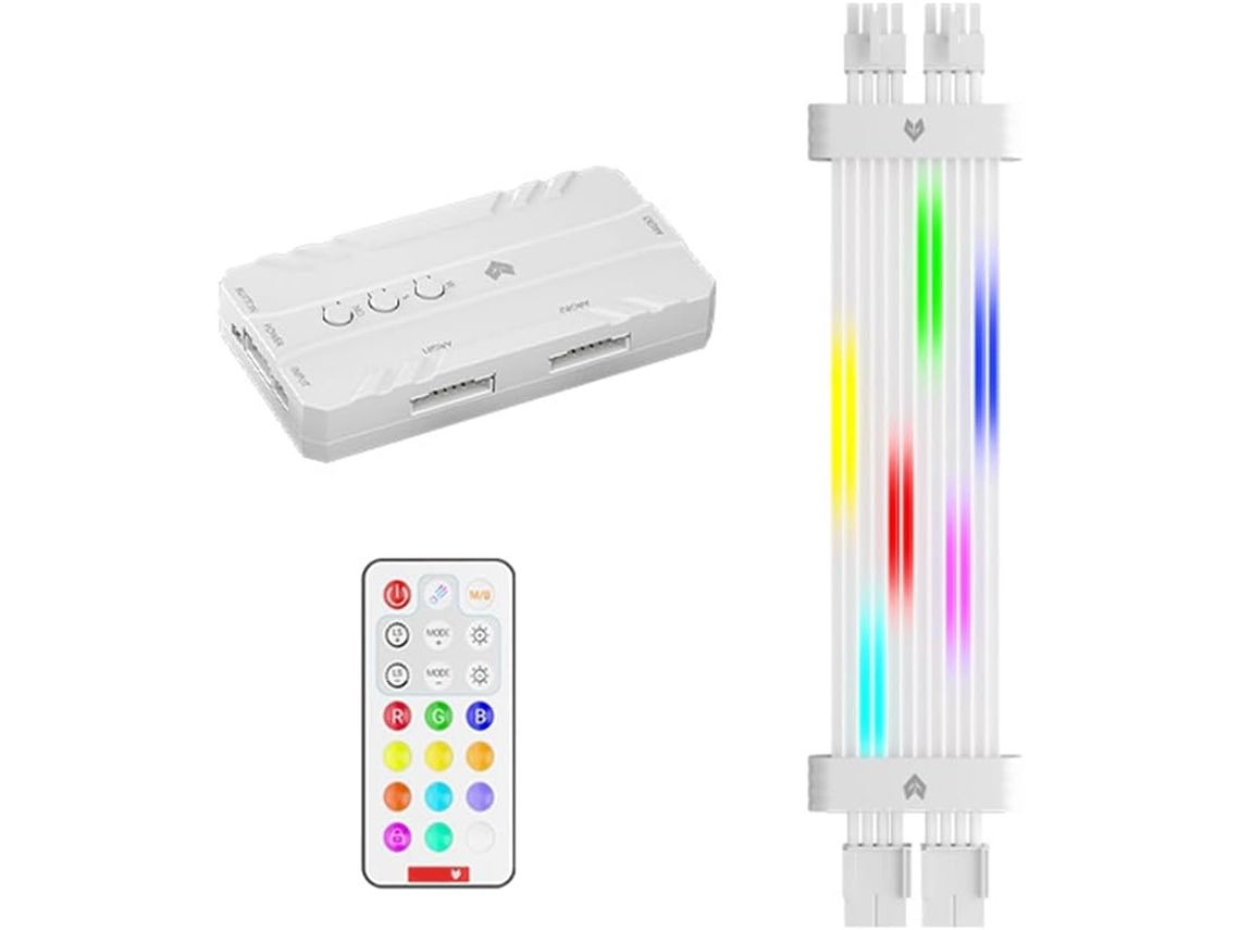 Fuente De Alimentación Argb De 8 Pines Para Extensión Rgb De Tarjeta Gráfica, Compatible Con Tarjetas Gráficas 30xx Y 40xx (b)