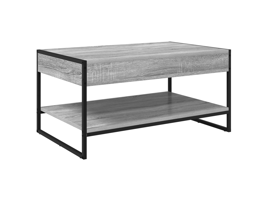 Maison Exclusive - Mesa De Café Gris Sonoma 80 X 50 X 40 Cm Madera Contrachapada