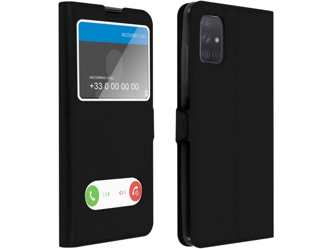 Funda Samsung Galaxy A51 AVIZAR View Negro