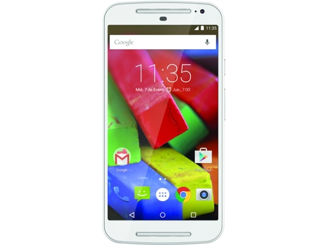 Smartphone MOTOROLA Moto G (5'' - 1 GB - 8 GB - Blanco)