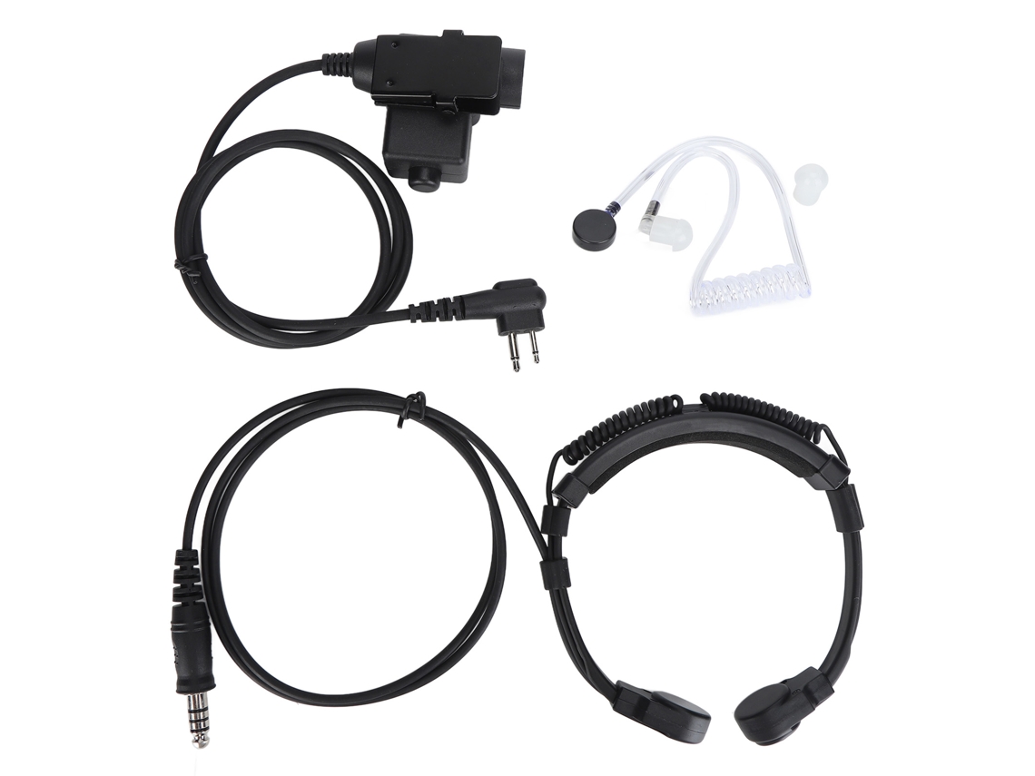 Adaptador Ptt U94 Para Auriculares Militares Con Sistema Pulsar Para Hablar Para Radios Motorola