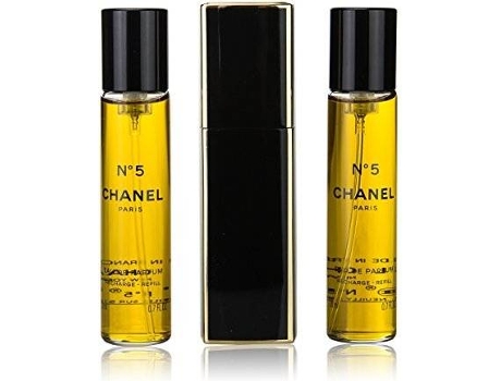 Perfume CHANEL N5 Edp Recargable Con 3 Recargas De 20 ml
