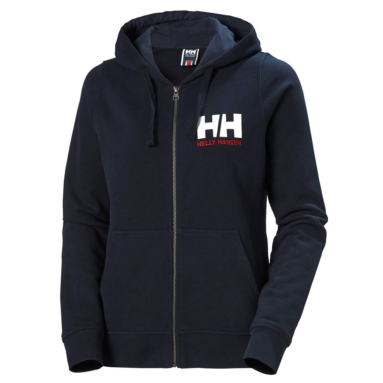 Abrigo Helly Hansen mujer multicolor xs logo full zip sudadera con capucha