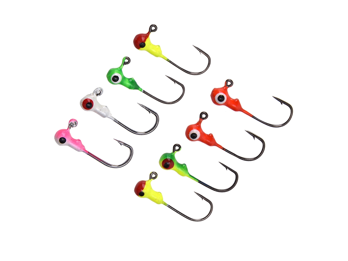 50 Anzuelos De Pesca De Metal Duradero De 2 Cm/1 G Con Punta Afilada Y Barba Para Peces Grandes.