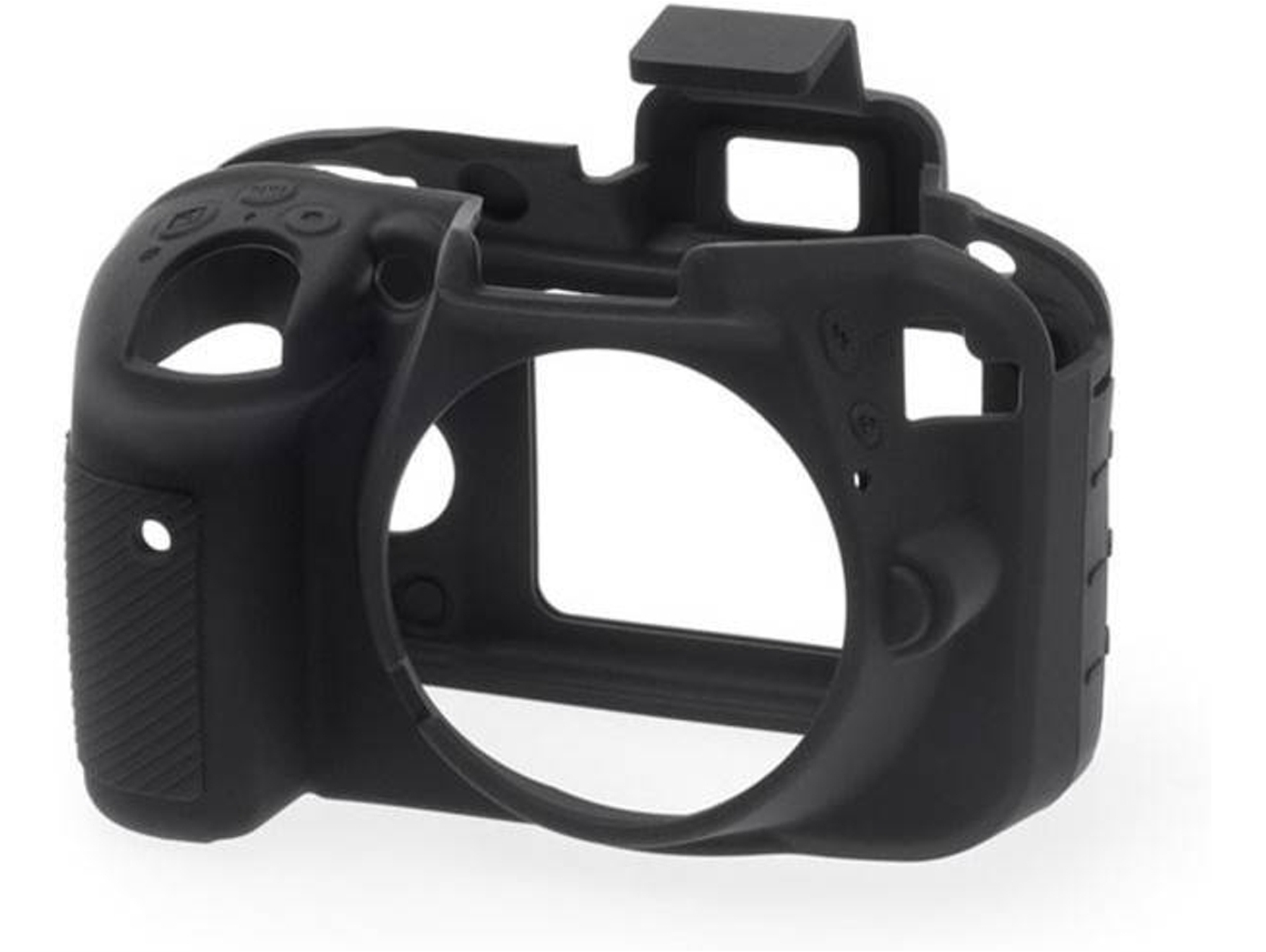Funda silicona EASYCOVER Nikon D3300/3400 Negro