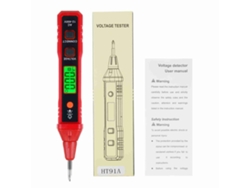 Lápiz Digital De Prueba De Voltaje Ca Sin Contacto Ht91a De 12-400 V Con Detector Eléctrico, Zumbador Y Pantalla Brillante.
