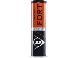 Pelota de Tenis DUNLOP Fort Clay Court (4un)