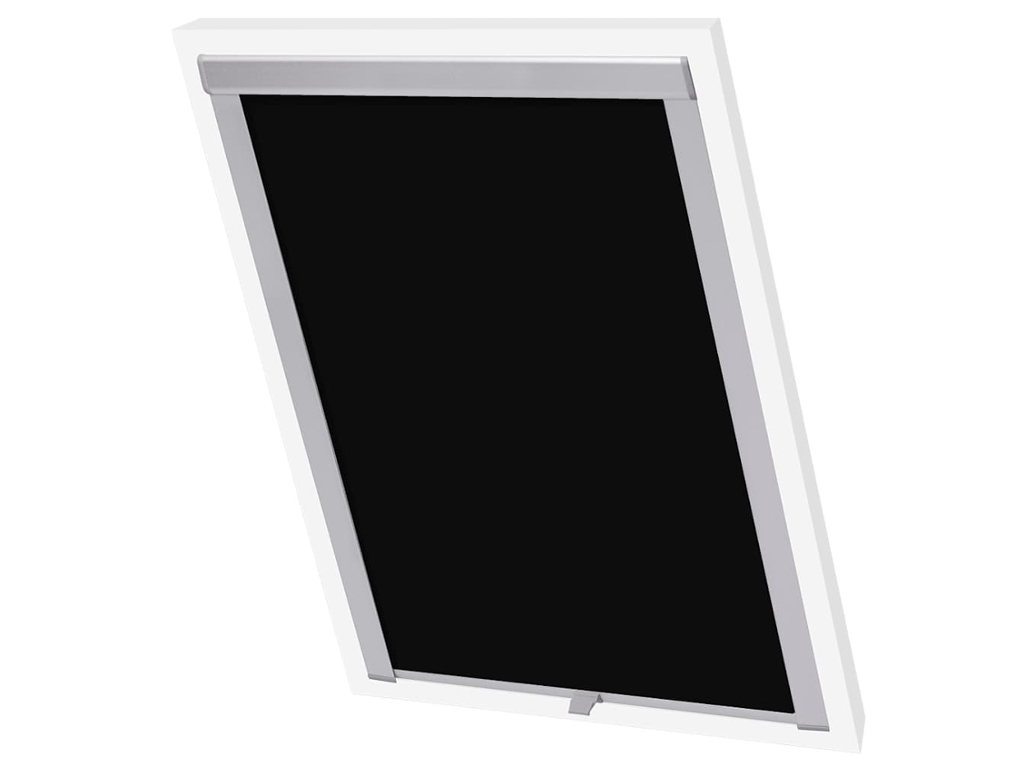 Maison Exclusive - Persiana Opaca Enrollable Negra 102