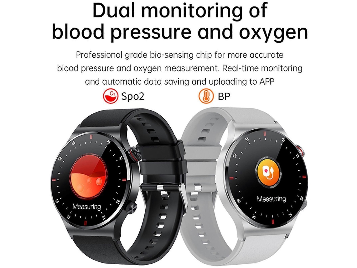 Reloj inteligente Qw33, monitor de salud multifuncional, resistente al agua IP67, llamadas Bluetooth para uso diario. Ly Ebike