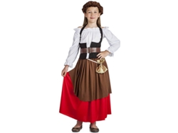 Disfraz de Niña DISFRAZZES Mesonera Medieval (Talla: 5 a 6 años)