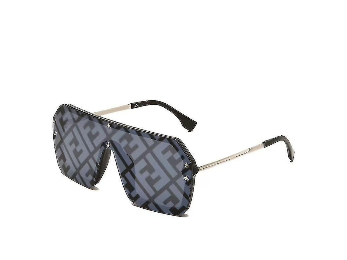 Gafas De Sol Modernas Con Montura Grande, Letra Personalizada, Lentes Polarizadas, Protección Uva/uvb, Unisex.