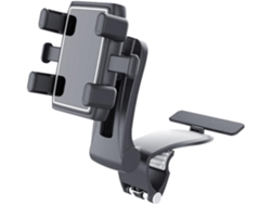 Soporte de teléfono para salpicadero de coche con clip, soporte seguro para salpicadero, riel deslizante, accesorios de instalación Jortmrd