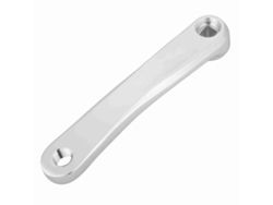 2026-pieza De Repuesto Brazo De Manivela Izquierda Bicicleta 170mm Aluminio (hueco Cuadrado Plata) Accesorio Bicicleta