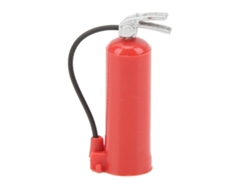 Extintor De Incendios Decorativo De Plástico Simulado Para Coches Rc Axial Scx24 1/18 1/24 Rojo