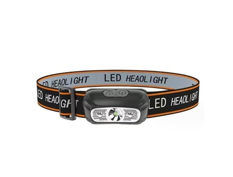 Linterna frontal, IPX6 resistente al agua, 6 modos de iluminación, ángulo y correa ajustables, linterna frontal LED para correr, senderismo, pesca,...