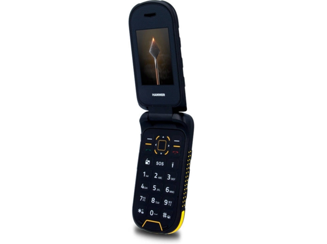 Teléfono móvil Senior MYPHONE Bow+ (2.4'' - 3G - Negro)
