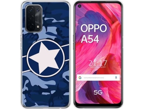 Carcasa Oppo A54 5G / A74 5G TUMUNDOSMARTPHONE Camuflaje 03