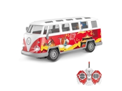 Autobús Escolar qh204 1/30 4 Canales 27 Hz Coche Rc Mini Autobús Autobús Escolar Clásico Chino Vintage Ambulancia Juguetes Para Niños