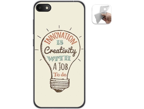 Carcasa Alcatel 1V 2019 TUMUNDOSMARTPHONE Creativity Multicolor