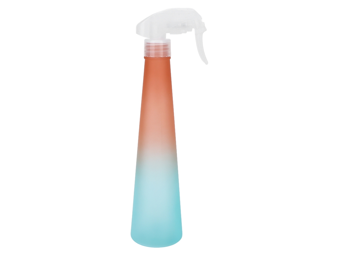 2026 - Frasco de spray vazio de 350ml, cor laranja e verde, para cabelo e plantas.