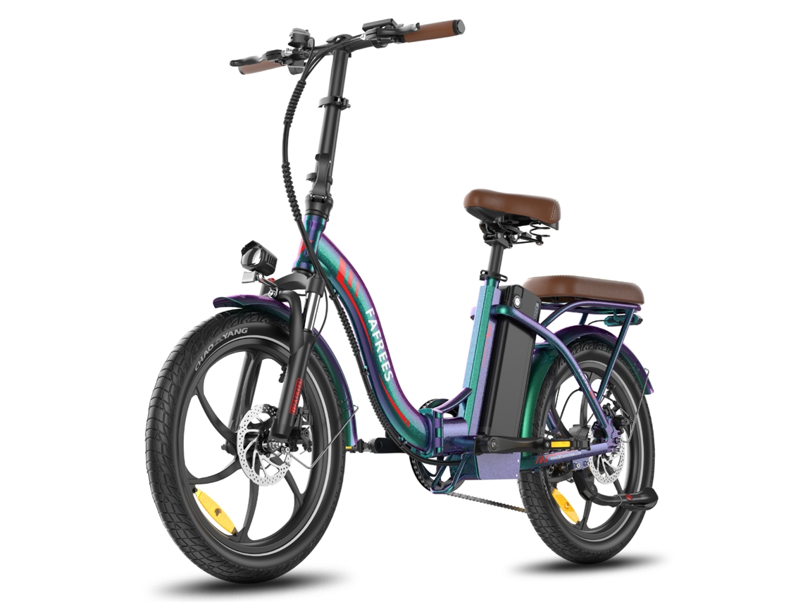 Bicicleta eléctrica plegable FAFREES F20+ Pro, motor de 250 W, batería de 36 V y 25 Ah, neumáticos de 20 x 3 pulgadas