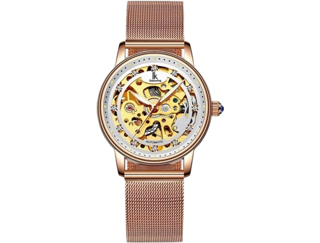 VEANXIN Reloj de Mujer Reloj de Pulsera de Vestir con Pulsera de Acero Inoxidable Dorado y Plateado-Plata