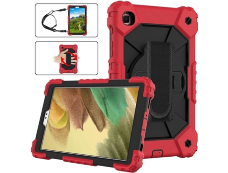 Carcasa Tablet Samsung Galaxy Tab A7 Lite T220/T225 HFS-HOUSE Kickstand Rojo