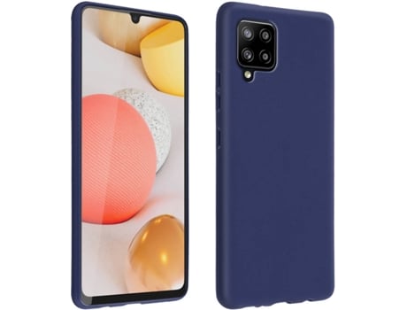 Carcasa Samsung Galaxy A42 5G AVIZAR Azul Oscuro