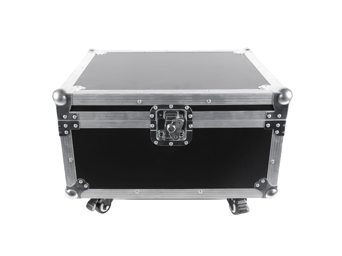 Estuche de cuero para iluminación de escenario, 59 x 51 x 32 cm, 11,9 kg, para 4 lámparas Spark, con certificación CE OEM