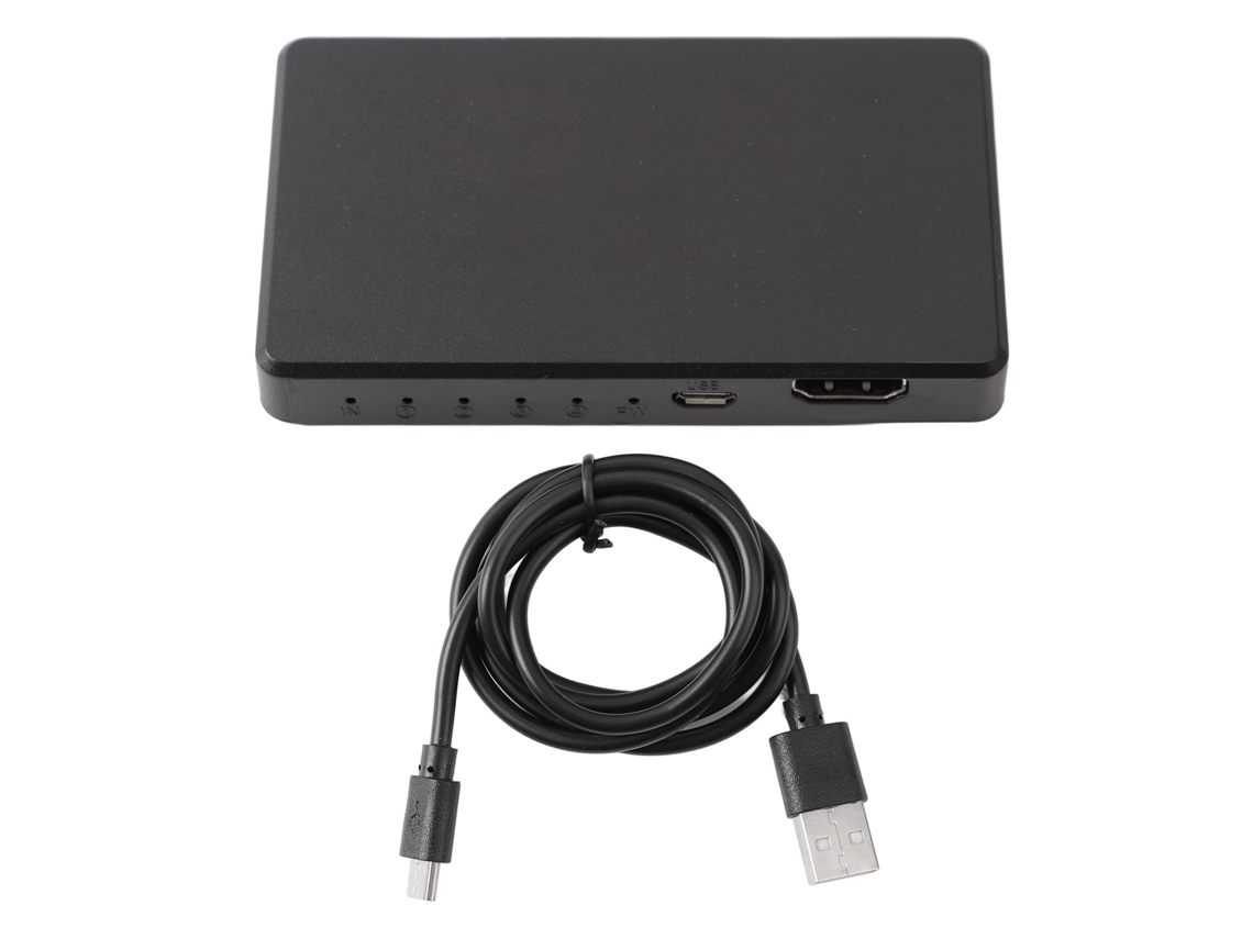 Divisor Hdmi (4k Hd 1 Entrada 4 Salidas) Divisor Hdmi Mini Exclusivo De México