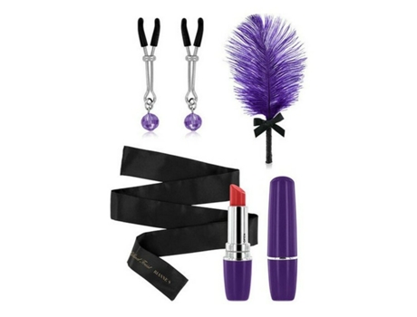 Set Erótico Ana I Rianne S Lila (4 pcs)