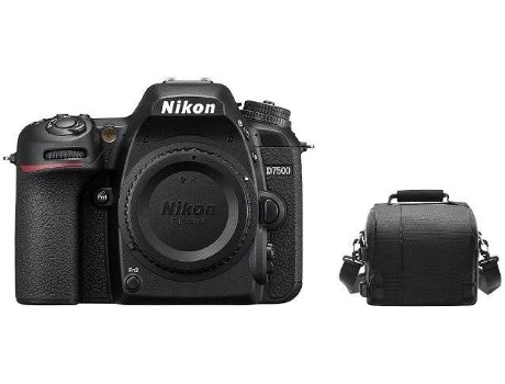 Kit Cámara Réflex NIKON D7500 Corpo + Funda para cámara