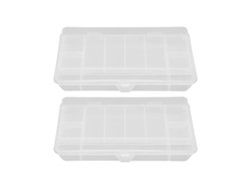 Caja impermeable para cebo de pesca, 2 unidades