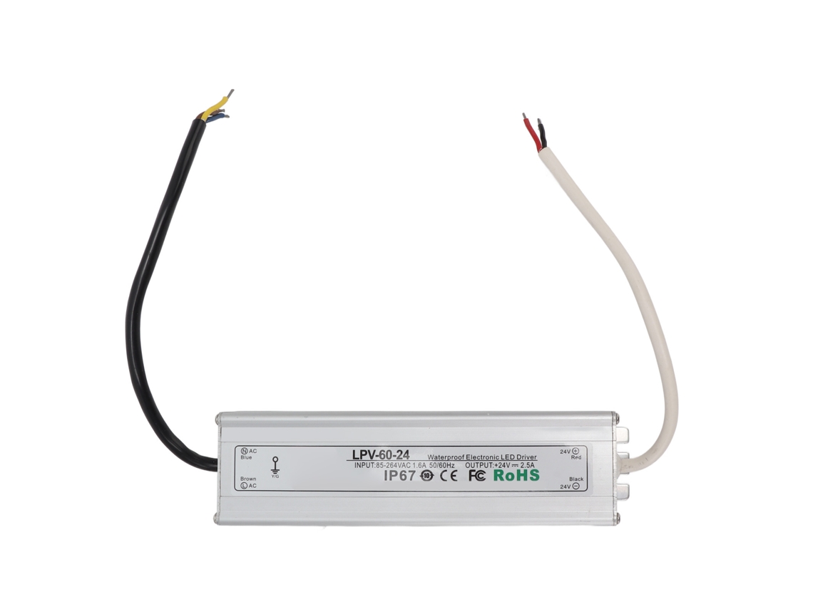 2026 Store-driver Led Ip67 Impermeable Fuente De Alimentación Transformador 24v 60w 2.5a Para Luces Led Interior Exterior 85-264v