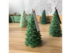 Molde De Silicona 3d Con Forma De Árbol De Navidad Para Repostería, Postres, Jabones Y Velas.