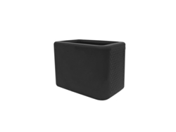 Soporte Hebilla Cinturón 2 Piezas Refuerzo Protector Silicona Resistente Color Negro
