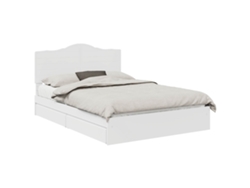 Maison Exclusive - Cama Con Almacenamiento 140 X 190 Cm Madera De Ingeniería